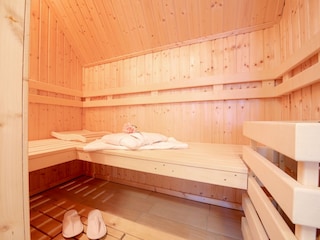 hauseigene Sauna