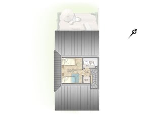 Grundriss Spitzboden
