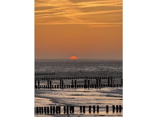 Sonnenuntergang Seebrücke