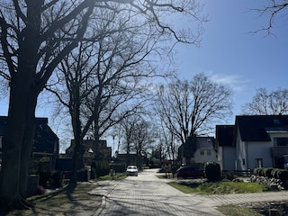 ruhig befahrene Straße