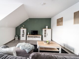 Gemütliches Ecksofa auch zum Aufbetten