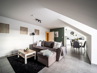 Wohn- Ess- und Küchenbereich