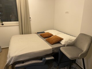 Schlafsofa im Wohnzimmer