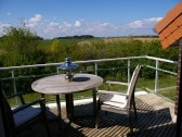 Vom Balkon Aussicht auf die Ostsee