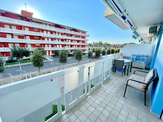 Appartement Porto Santa Margherita Buitenaudio-opname 4