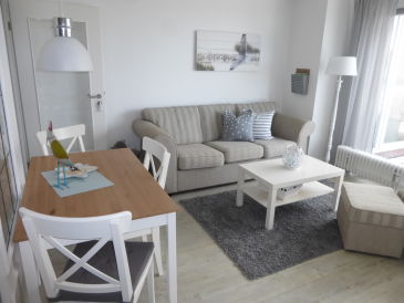 Ferienwohnung mit Meerblick - maritim, hell und modern