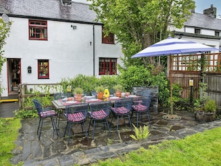 Casa de vacaciones Llanrwst Grabación al aire libre 2