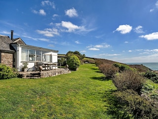 Cottage Godolphin Cross Außenaufnahme 1