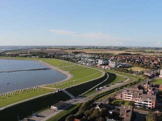 Büsum vom oben