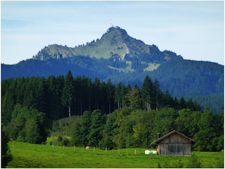 Blick auf unseren Hausberg von Wohnung Lapis-Lazuli