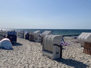 Strand direkt vor der Villa