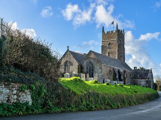Ferienhaus Poundstock Außenaufnahme 5
