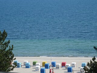 Blick auf den Strand