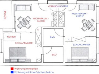 Vakantieappartement Girlan Grondplan 11
