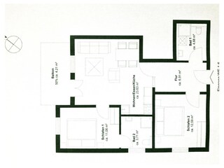 Ferienwohnung Binz Grundriss 30