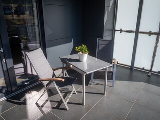 Sitzplatz auf der Terasse