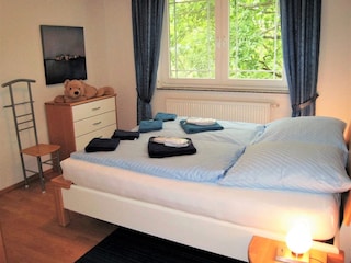 Blick ins zweite Schlafzimmer