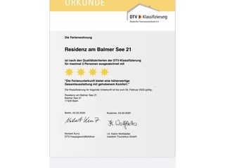 Wir sind ausgezeichnet ****