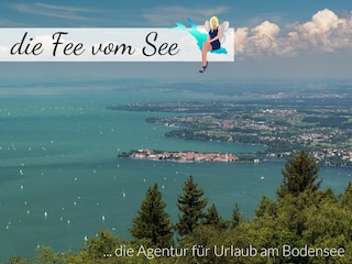 Blick vom Pfänder auf Lindau
