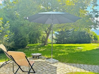 Terrasse im Garten