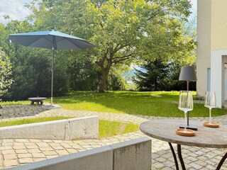 Terrasse im Garten