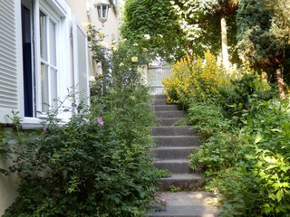 Treppe zur Ferienwohnung