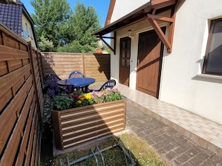 Terrasse Ferienwohnung