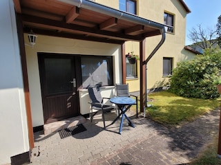 Überdachte Terrasse