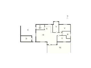 Ferienhaus Kegnæs Grundriss 43