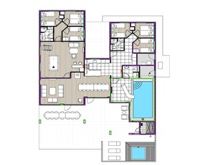 Maison de vacances Houstrup Plan d'étage 15