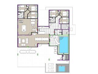 Casa per le vacanze Houstrup Pianta del piano 47