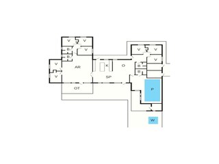 Vakantiehuis Brenderup Grondplan 35