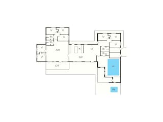 Casa de vacaciones Brenderup Plano de planta 14