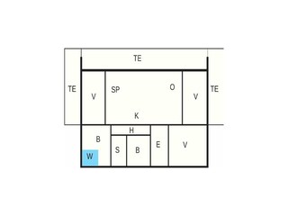 Casa de vacaciones Tranum Strand Plano de planta 4