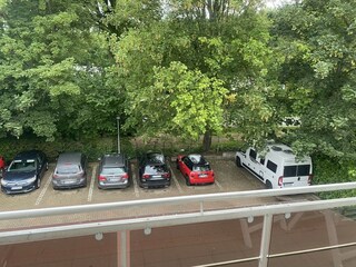Parkplatz der Ferienwohnung Freibeuter in Sellin