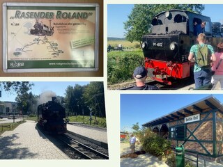 Mit dem Rasenden Roland über die Insel