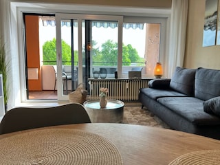 Blick vom Esstisch