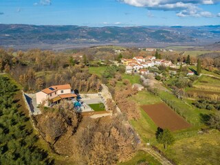 Blick auf Motovun