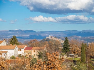 Blick auf Motovun