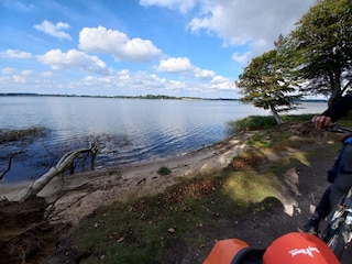 Mit dem Fahrrad an der Schlei entlang