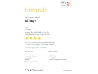 Ihre Garantie für eine hochwertige Unterkunft!