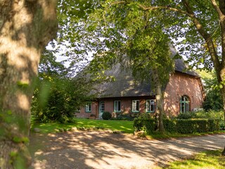 Haupteingang, kleine Terrasse, Parkbereich