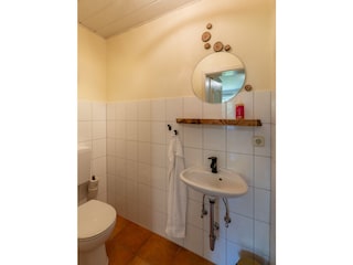 Gästetoilette im Erdgeschoss