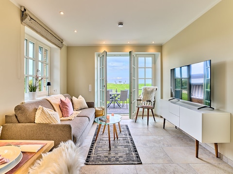 Ferienhaus "Litj Dikhüs" direkt am Watt mit Traum-Blick