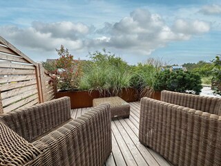 TIDE4 Amrum Apartment 1 - Terrasse