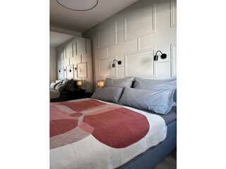 TIDE4 Amrum Apartment 1 - Schlafzimmer