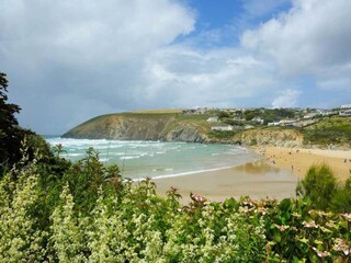 Cottage Mawgan Porth Umgebung 34