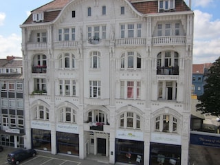 Ausblick aus Apartment 3