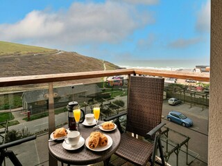 Appartement Mawgan Porth Buitenaudio-opname 4