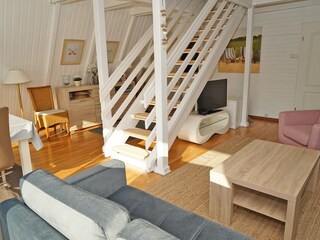 Treppe zur oberen Etage